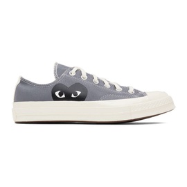 COMME des GARCONS PLAY Gray 컨버스 Converse 에디트 Edition Chuck 70 Sneakers 222246M237002