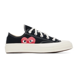 COMME des GARCONS PLAY Black 컨버스 Converse 에디트 Edition Chuck 70 Low Top Sneakers 232246F128000