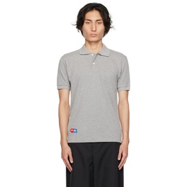 COMME des GARCONS PLAY Gray Invader 에디트 Edition Polo 232246M212003