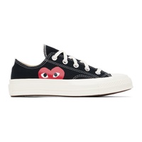 COMME des GARCONS PLAY Black 컨버스 Converse 에디트 Edition Chuck 70 Low Top Sneakers 231246F128003