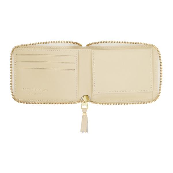  COMME des GARCONS WALLETS 오프화이트 Off-White Classic Wallet 232230M164030