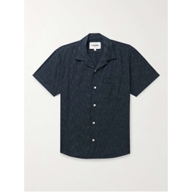 CORRIDOR Camp-Collar Cotton-Jacquard Shirt 1647597308233314