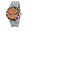 Calibre Lancer Orange Dial Chronograph Mens Watch SC-5L2-04-079