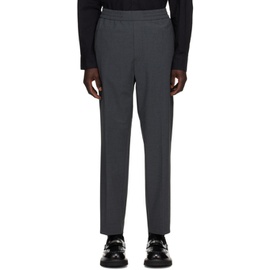 Calvin Klein Gray Slim-Fit Trousers 232824M191010