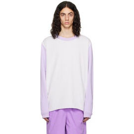 카미엘 포트젠스 Camiel Fortgens Purple Big Long Sleeve T-Shirt 231109M213009