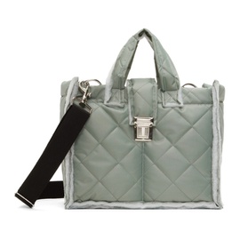 카미엘 포트젠스 Camiel Fortgens SSENSE Exclusive Gray Puffed Shopper S Bag 241109M170000