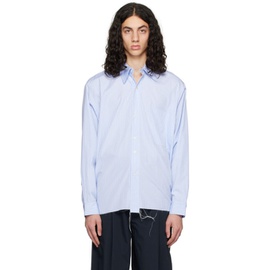 카미엘 포트젠스 Camiel Fortgens Blue & White Striped Shirt 231109M192005
