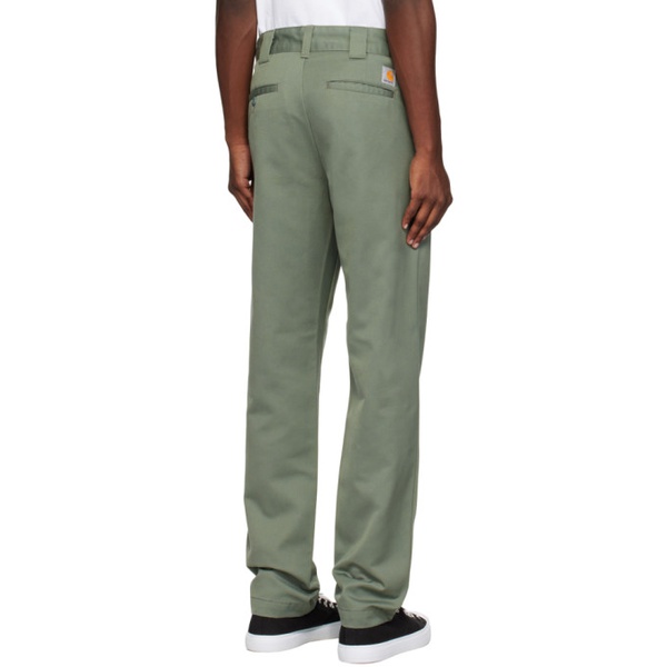 칼하트 칼하트 Carhartt Work In Progress Green Master Trousers 232111M191052