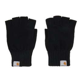 칼하트 Carhartt Work In Progress Black Fingerless Gloves 232111F012000