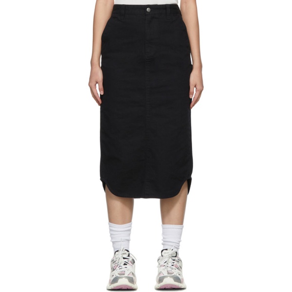 칼하트 워드로브 NYC WARDROBE.NYC Black Carhartt 에디트 Edition WIP Mid Length Skirt 221277F092000