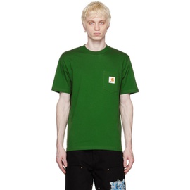 어웨이크 뉴욕 Awake NY Green Carhartt WIP 에디트 Edition T-Shirt 232469M213026
