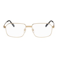 Cartier Gold Square Glasses 241346M133012