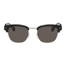 Cartier Black Round Sunglasses 241346M134000