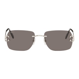 Cartier Silver Square Sunglasses 242346M134005