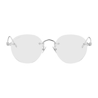 Silver Signature C de Cartier Sunglasses 242346M134002