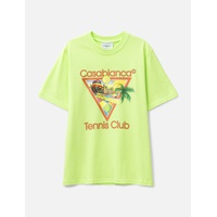 카사블랑카 Casablanca Afro Cubism Tennis Club T-Shirt 913259