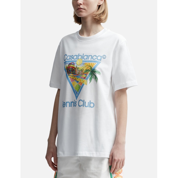  카사블랑카 Casablanca Afro Cubism Tennis Club T-Shirt 913260