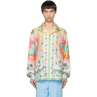 카사블랑카 Casablanca Multicolor Souvenir Shirt 231195M192018
