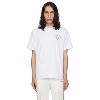 카사블랑카 Casablanca White For The Peace T-Shirt 232195M213019