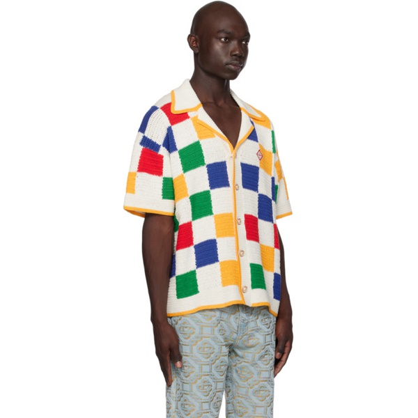  카사블랑카 Casablanca Multicolor Scuba Shirt 232195M192016
