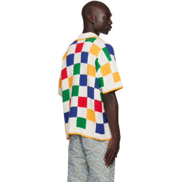  카사블랑카 Casablanca Multicolor Scuba Shirt 232195M192016