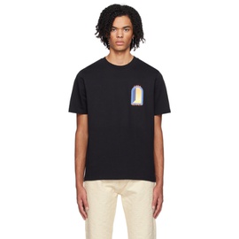 카사블랑카 Casablanca Black LArche De Nuit T-Shirt 241195M213026