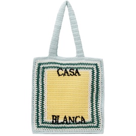 카사블랑카 Casablanca Multicolor Crochet Tote 241195F049000