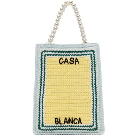 카사블랑카 Casablanca Multicolor Mini Crochet Tote 241195M172000