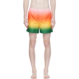 카사블랑카 Casablanca Multicolor Gradient Swim Shorts 241195M208003