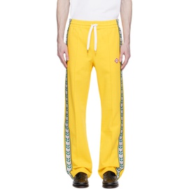 카사블랑카 Casablanca Yellow Laurel Sweatpants 241195M190007