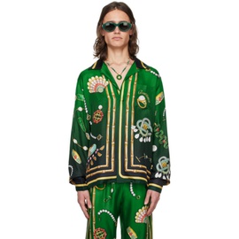 카사블랑카 Casablanca Green La Boite A Bijoux Shirt 241195M192003