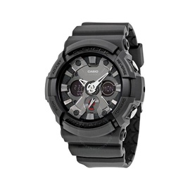 Casio G-Shock Black Dial Resin Mens Watch GA201-1A