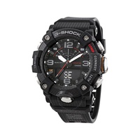 Casio G-Shock Perpetual Alarm World Time Chronograph Quartz Analog-Digital Black Dial Mens Watch GGB100-1A
