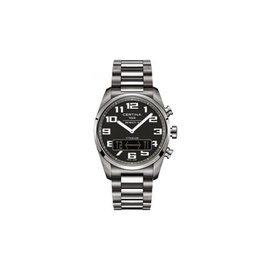 Certina MEN'S DS Multi-8 Titanium Black-Digital Dial Watch C0204194408201