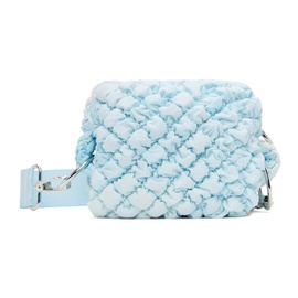 Charlie Constantinou SSENSE Exclusive Blue Quilted Side Bag 241785M170000