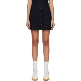 Chloe Black Buttoned Miniskirt 222338F090002