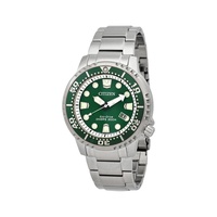 Citizen Promaster Eco-Drive Green Dial Mens Watch BN0158-85X