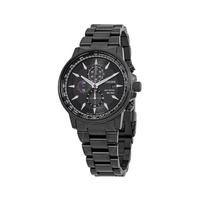 Citizen Eco-Drive Marvel Black Panther Chronograph Black Dial Mens Watch CA0297-52W
