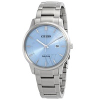 Citizen MEN'S Pair Stainless Steel Blue Dial Watch BM6978-77L
