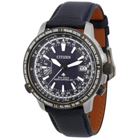 Citizen MEN'S Promaster Leather Blue Dial Watch CB0204-14L