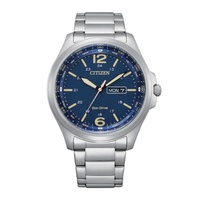Citizen MEN'S Stainless Steel Blue Dial Watch AW0110-58L