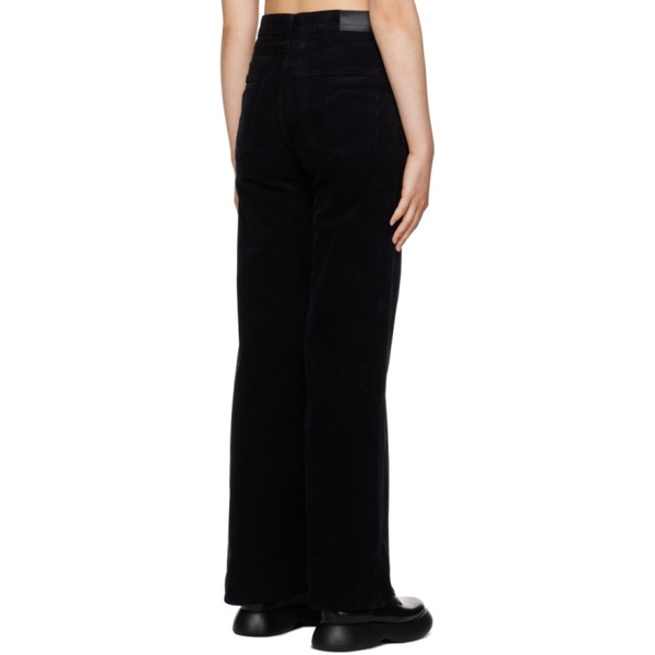  Citizens of Humanity Black Paloma Trousers 232030F087008