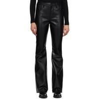 Citizens of Humanity Black Lilah Leather Pants 232030F084000