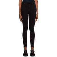 Citizens of Humanity Black Chrissy High-Rise Skinny Jeans 231030F069000