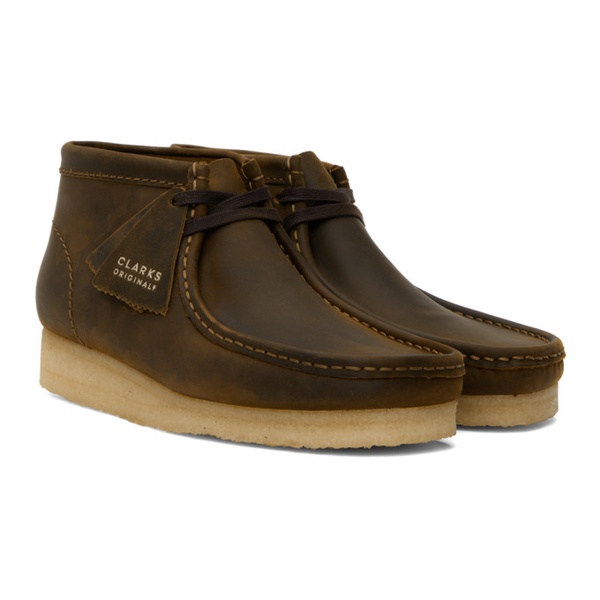클락스 클락스 오리지널 Clarks Originals Brown Wallabee Desert Boots 241094M224005