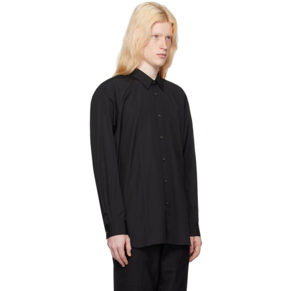  Comme des Garcons Shirt Black Patch Pocket Shirt 232270M192015