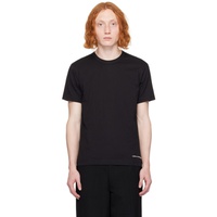 Comme des Garcons Shirt Black Printed T-Shirt 241270M213018