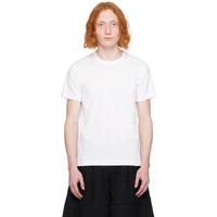 Comme des Garcons Shirt White Printed T-Shirt 241270M213020