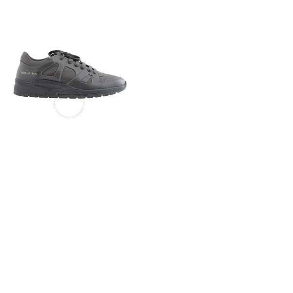  커먼 프로젝트 Common Projects Mens Dark Grey Track Technical Sneakers 2350 5472