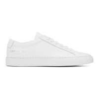 커먼 프로젝트 Common Projects White Original Achilles Low Sneakers 232426F128029